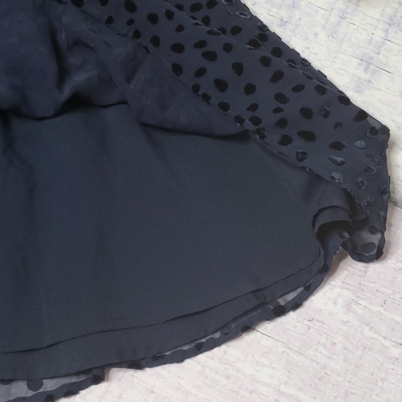 Club Monaco Polka Dot Mini Skirt - Picture 3 of 5